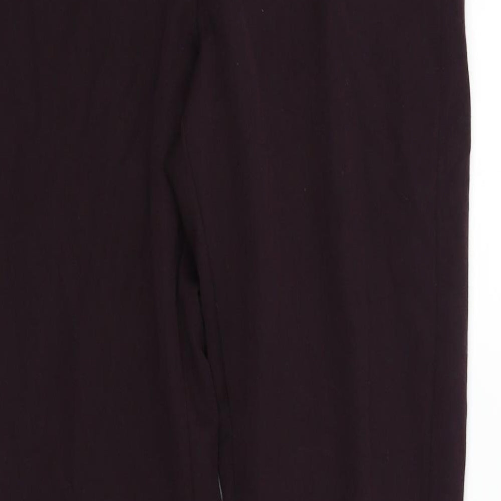 Womens UK Size 10 F&F Regular Fit  Pink Trousers