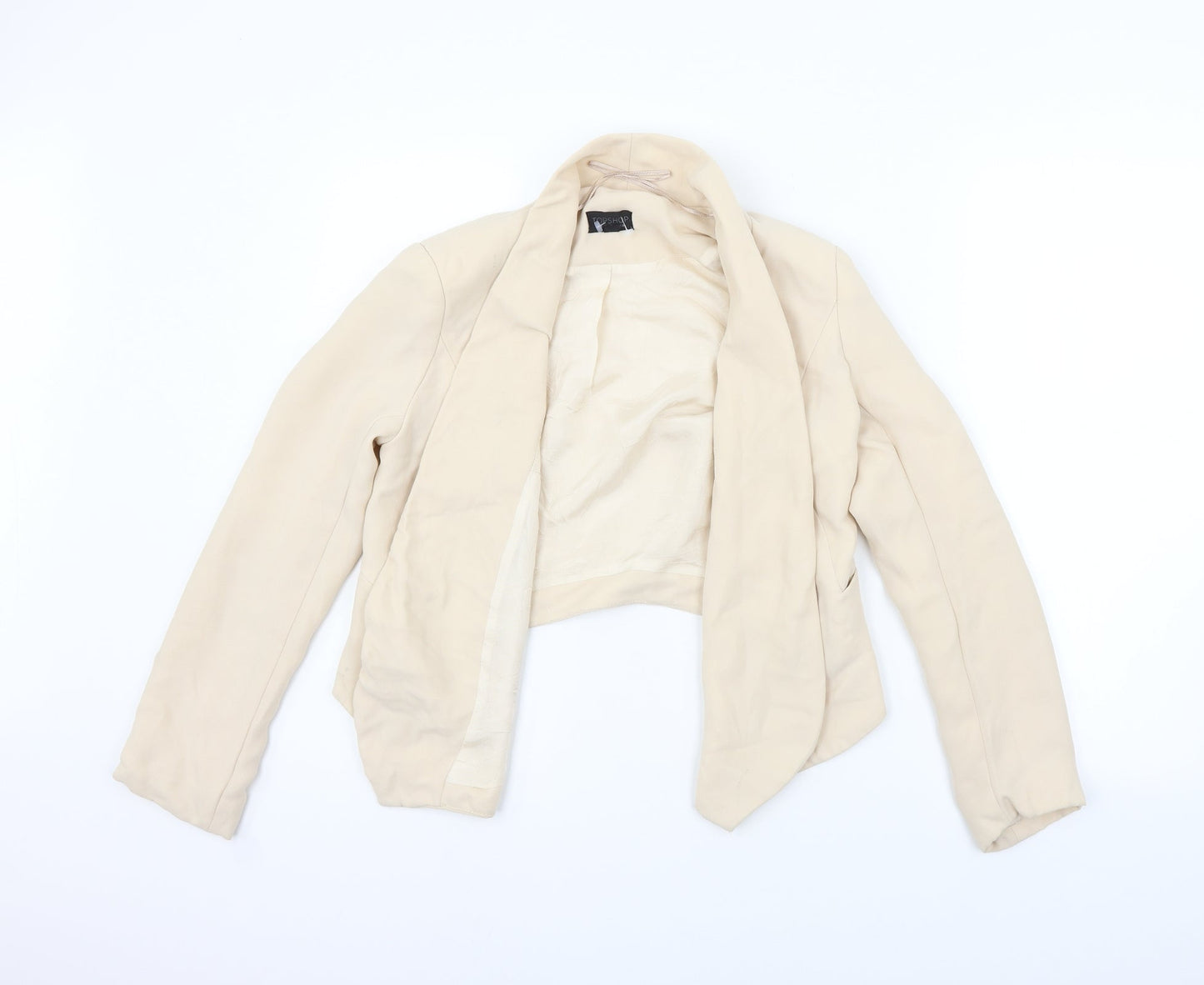 Topshop Womens Beige   Cardigan Jumper Size 8