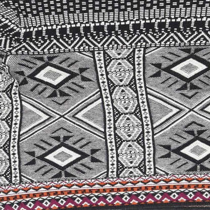 F&F Womens Black Geometric  Cardigan Jumper Size 8