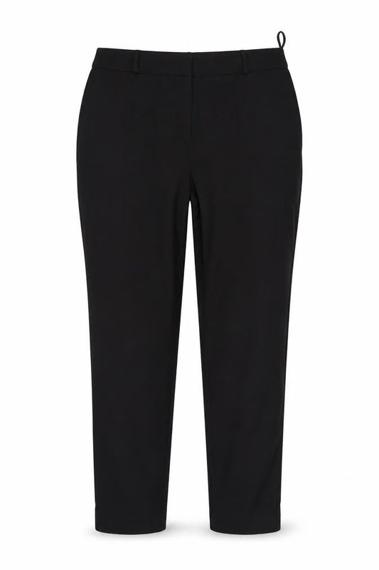 Womens UK Size 12 M&Co Regular Fit  Black Trousers