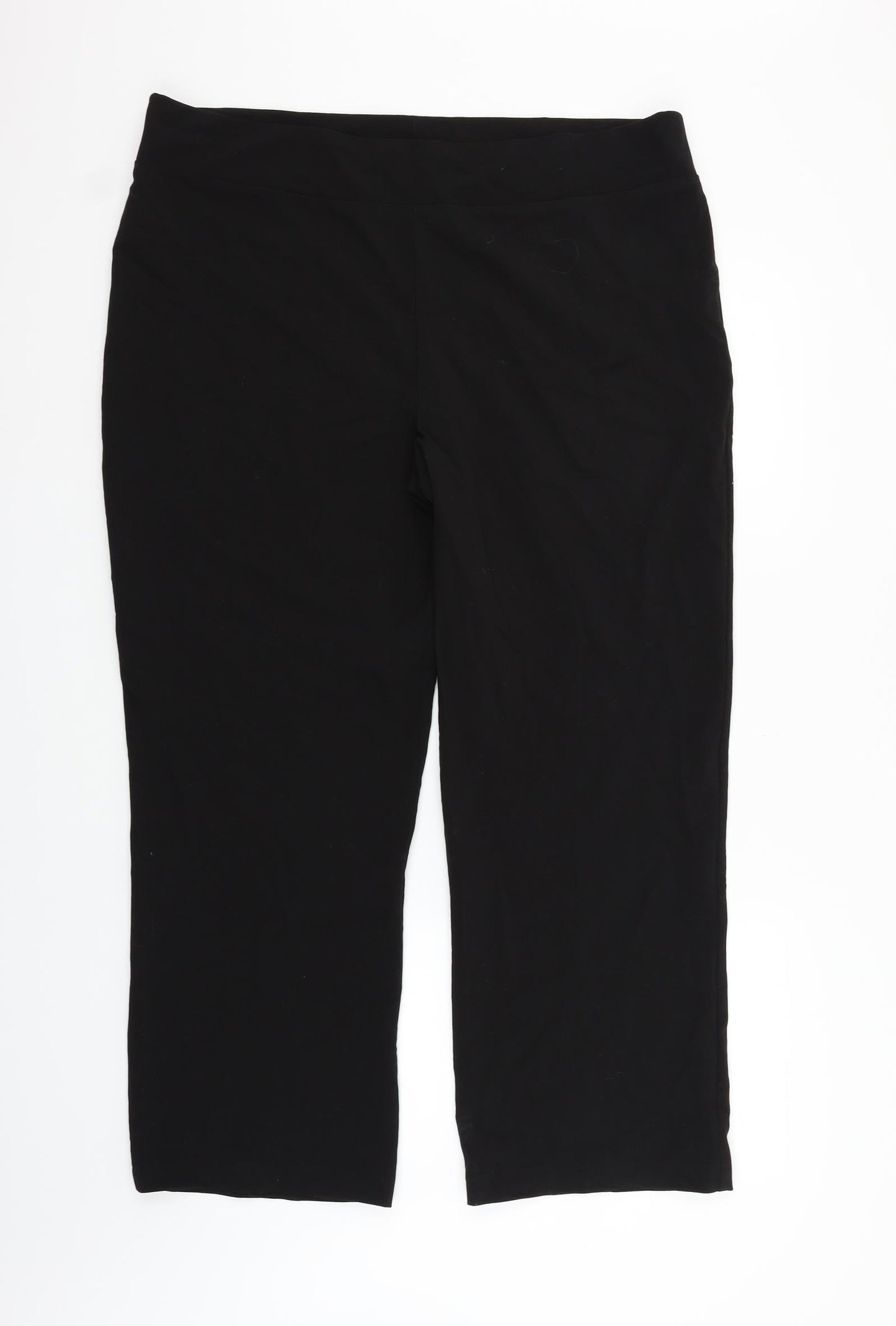 Womens UK Size 20 Epilogue Regular Fit  Black Trousers