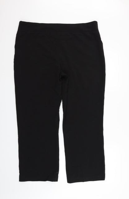 Womens UK Size 20 Epilogue Regular Fit  Black Trousers