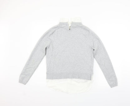 Primark Womens Grey   Pullover Jumper Size XS