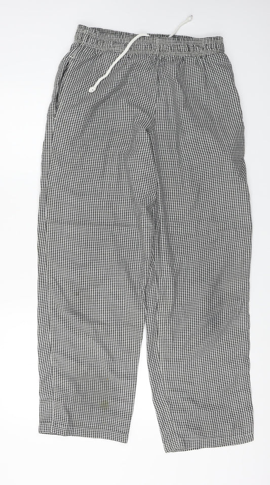 Mens UK Size 30 in cheff whites Regular Fit  Grey Trousers