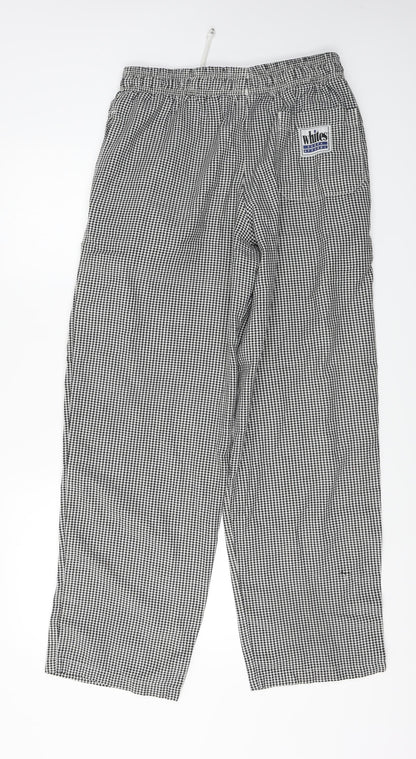 Mens UK Size 30 in cheff whites Regular Fit  Grey Trousers