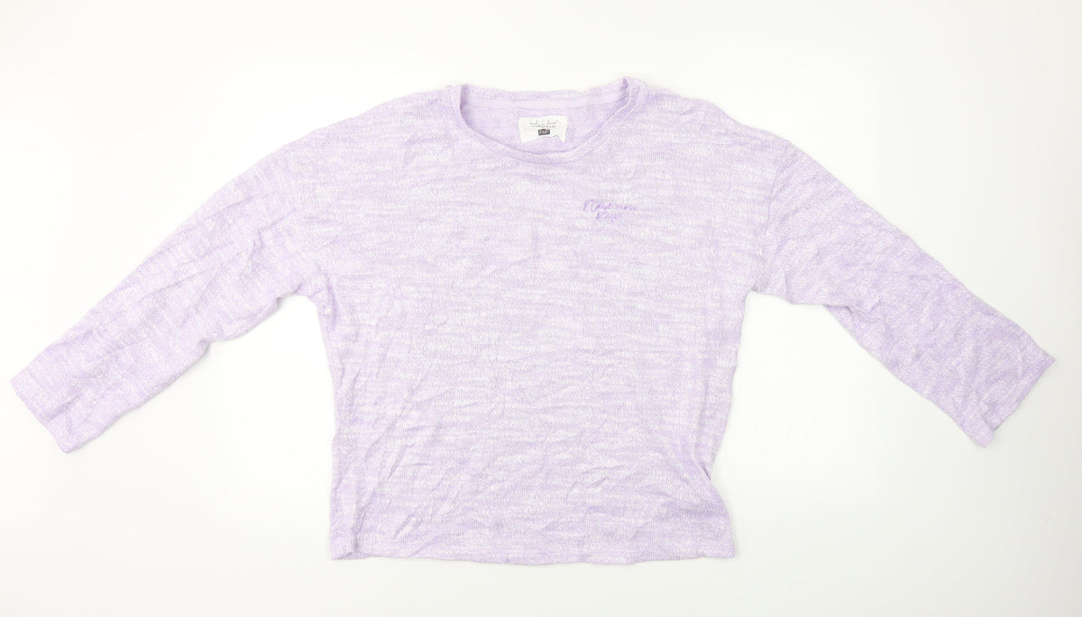 F&F  Womens Purple   Pullover Jumper Size 16