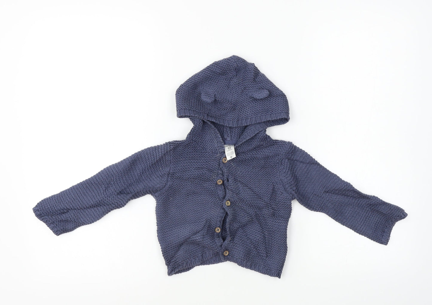 carters  Boys Blue   Cardigan Jumper Size 12-18 Months