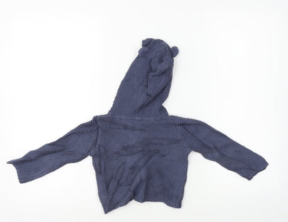 carters  Boys Blue   Cardigan Jumper Size 12-18 Months