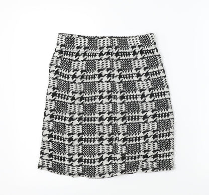 GU Womens White   A-Line Skirt Size L