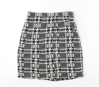 GU Womens White   A-Line Skirt Size L