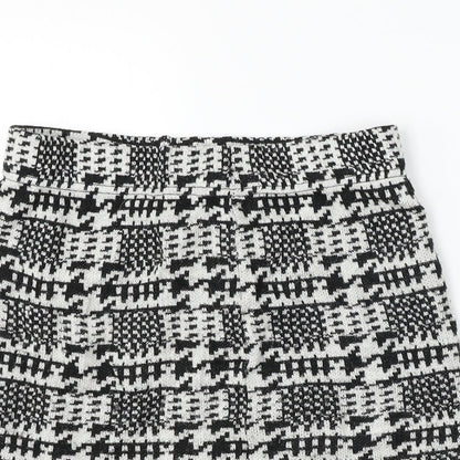 GU Womens White   A-Line Skirt Size L