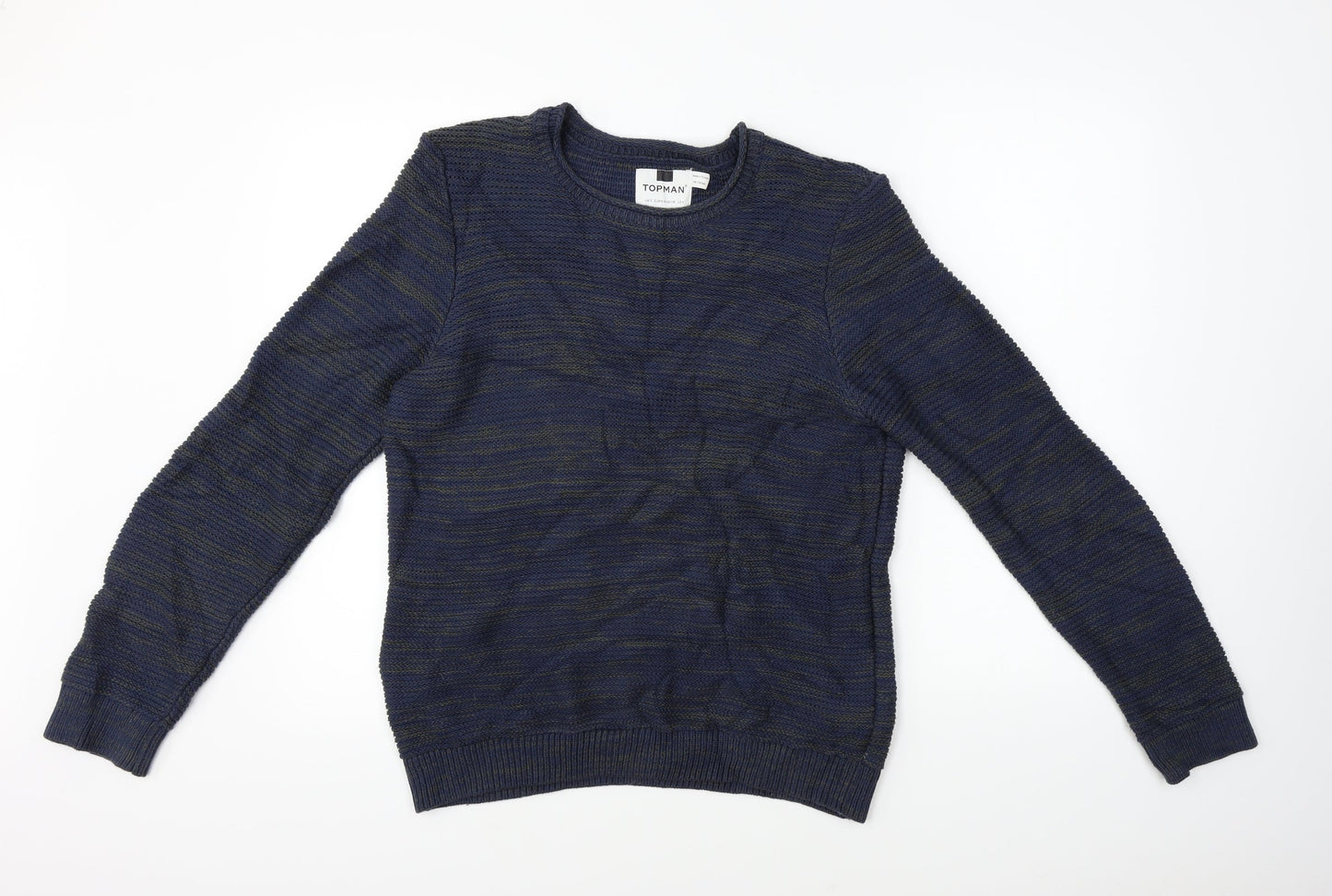 Topman  Mens Blue   Pullover Jumper Size S