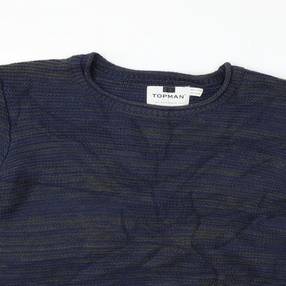 Topman  Mens Blue   Pullover Jumper Size S