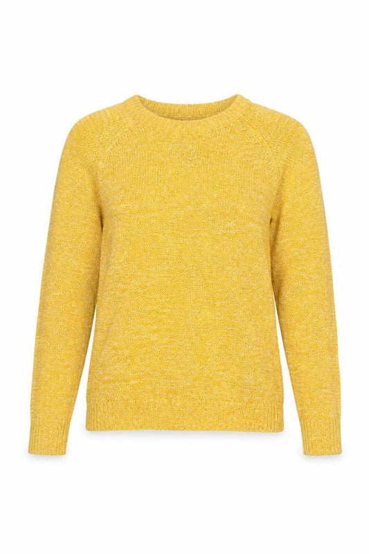 Peacocks Womens Yellow   Pullover Jumper Size M
