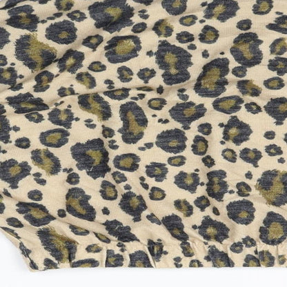 River Island Girls Beige Animal Print  Pullover Jumper Size 11-12 Years