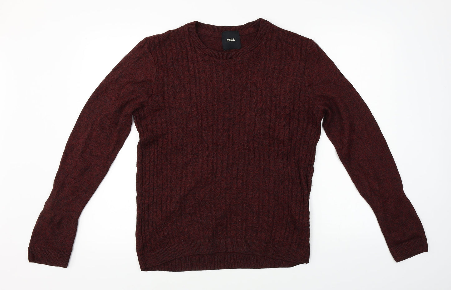 ASOS  Mens Red   Pullover Jumper Size S