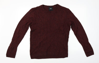 ASOS  Mens Red   Pullover Jumper Size S