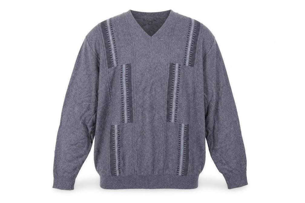 Mens UK Size S Carson Blue Pullover Jumper