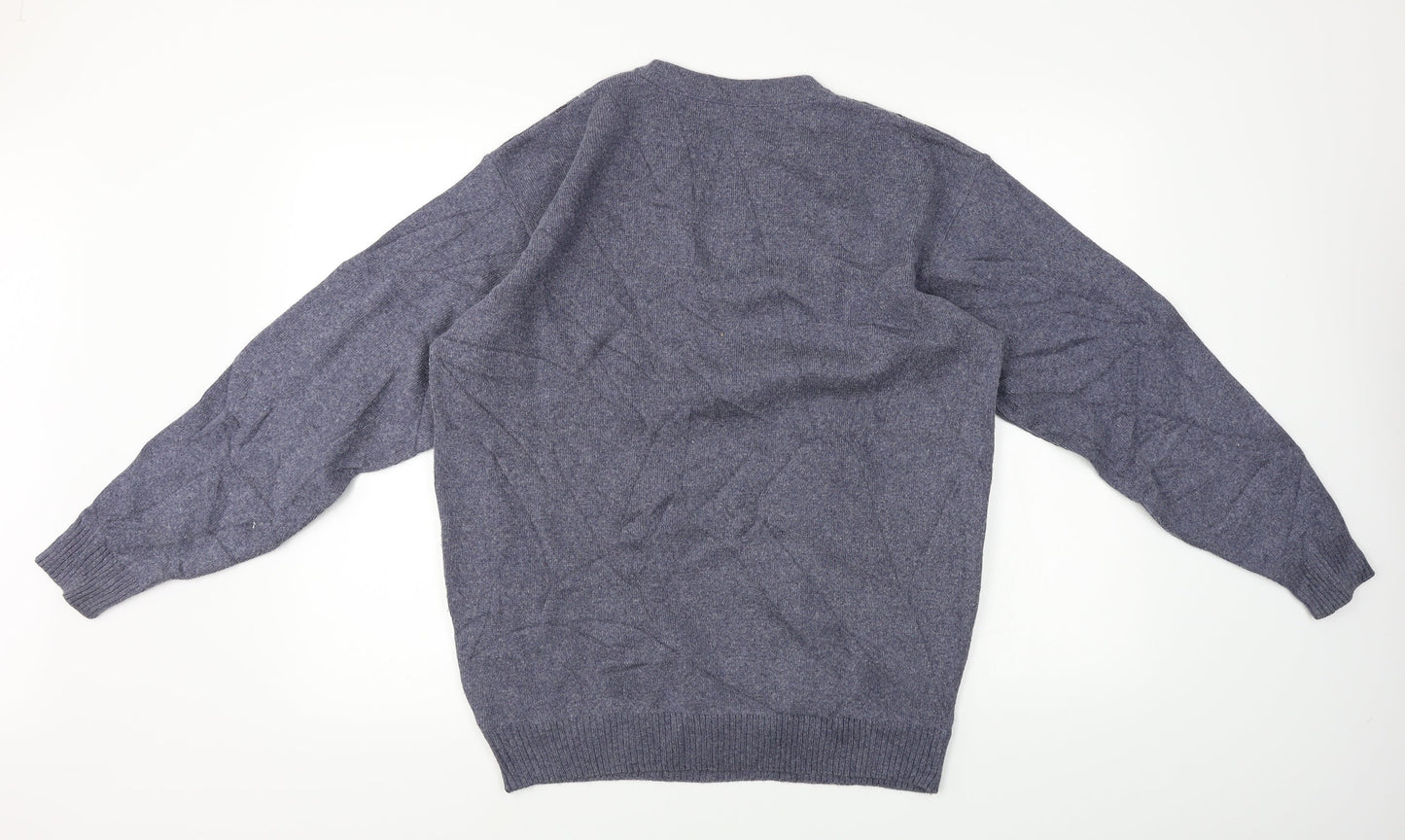 Carson  Mens Blue   Pullover Jumper Size S