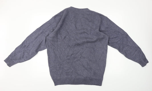 Carson  Mens Blue   Pullover Jumper Size S