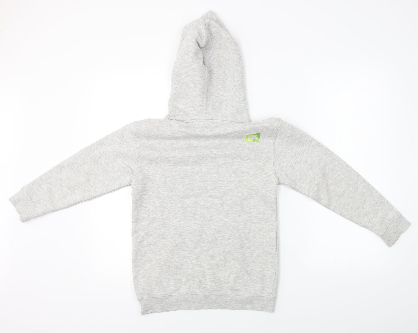 Fruit of the Loom  Boys Grey   Pullover Hoodie Size 10-11 Years