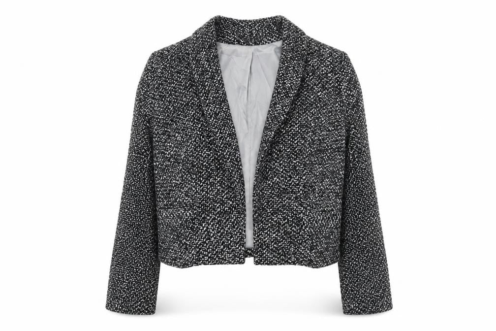 Womens UK Size 8 H&M Black Jacket