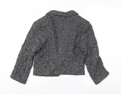 Womens UK Size 8 H&M Black Jacket