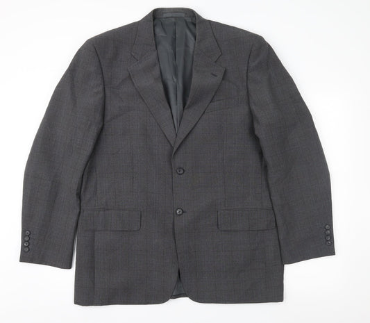 Mens UK Size 42 Greenwoods Regular Grey Suit Jacket