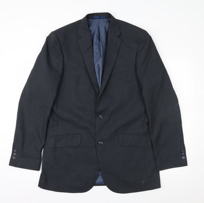 Mens UK Size 40 Taylor & Wright Regular Blue Suit Jacket