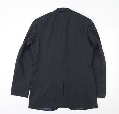 Mens UK Size 40 Taylor & Wright Regular Blue Suit Jacket