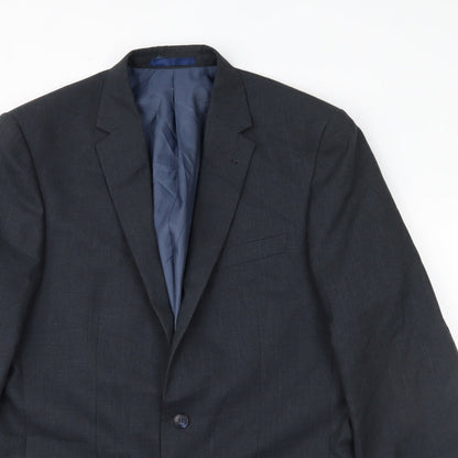 Mens UK Size 40 Taylor & Wright Regular Blue Suit Jacket
