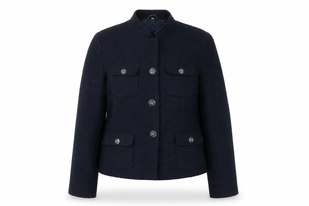 Womens UK Size 14 EWM Blue Jacket