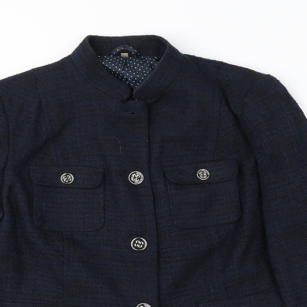 Womens UK Size 14 EWM Blue Jacket