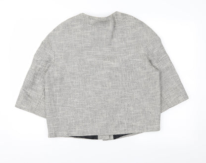 Womens UK Size 10 Per Una Grey Jacket