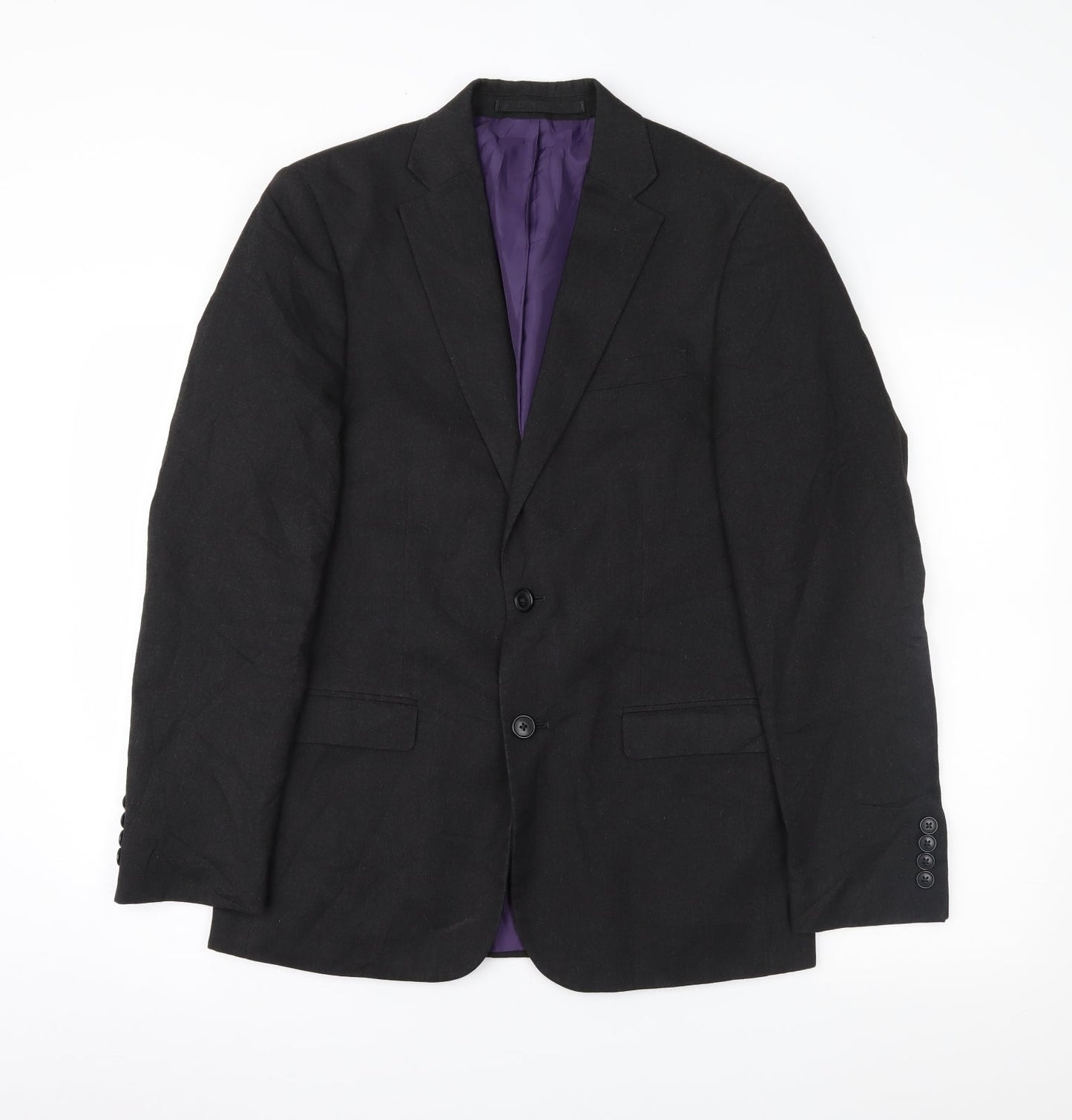 Mens UK Size 38 Marks and Spencer Regular Grey Suit Jacket