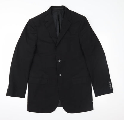Mens UK Size 38 Marks and Spencer Regular Black Suit Jacket