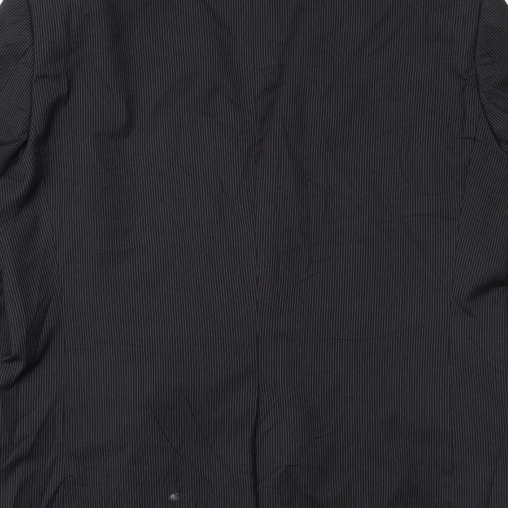 Mens UK Size 42 H&M Regular Black Suit Jacket