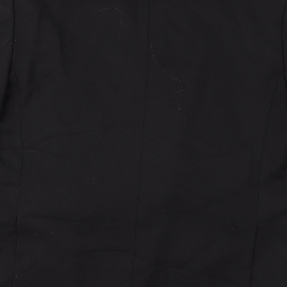 Road Mens Black   Jacket Suit Jacket Size L
