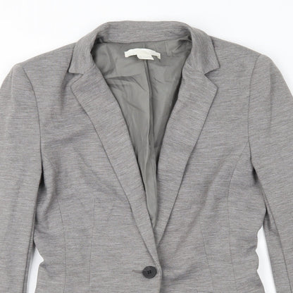 Womens UK Size 6 H&M Regular Grey Suit Jacket