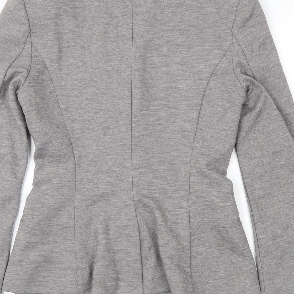 Womens UK Size 6 H&M Regular Grey Suit Jacket