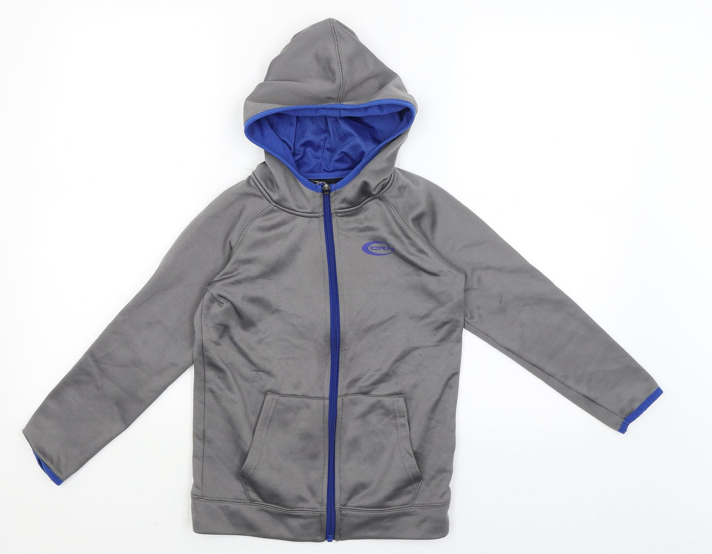 Crane Boys Grey   Pullover Hoodie Size 7-8 Years