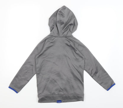 Crane Boys Grey   Pullover Hoodie Size 7-8 Years
