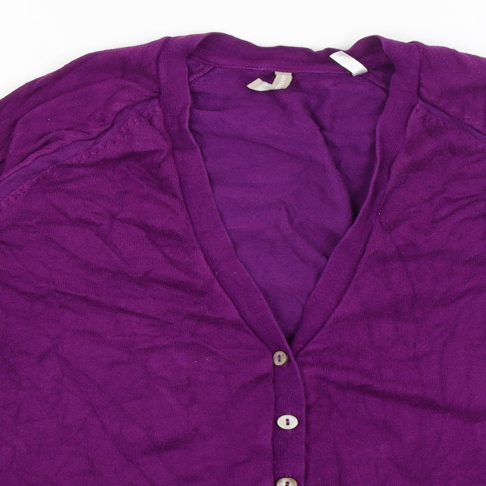 Anthology Womens Pink   Cardigan Jumper Size 10