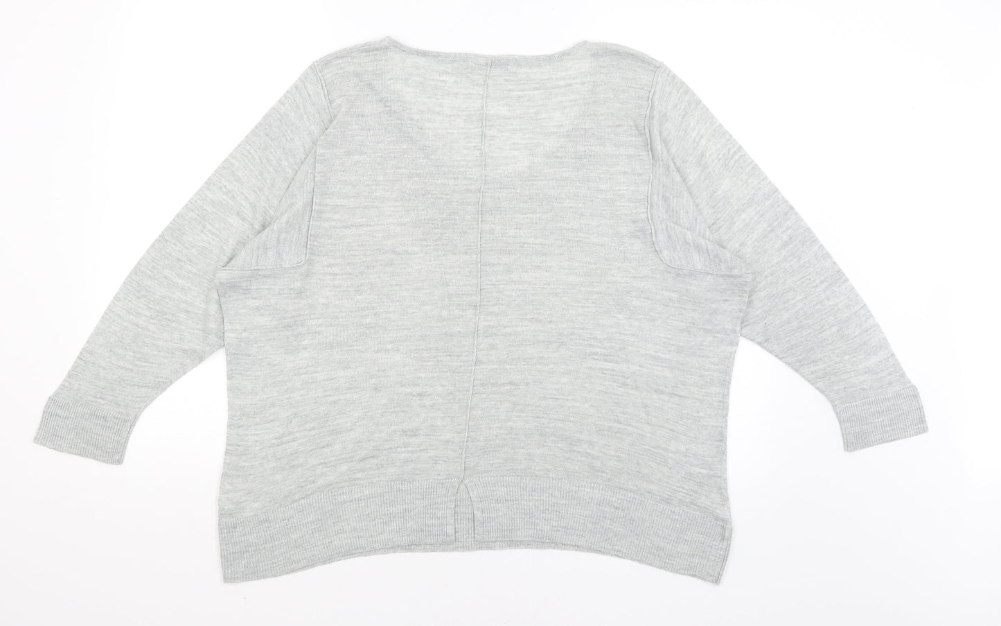 Per Una Womens Grey   Basic T-Shirt Size 14