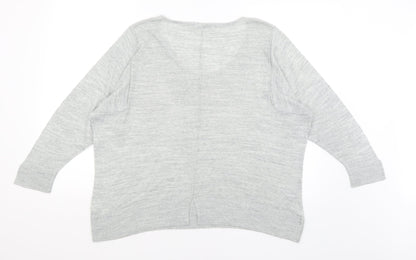 Per Una Womens Grey   Basic T-Shirt Size 14
