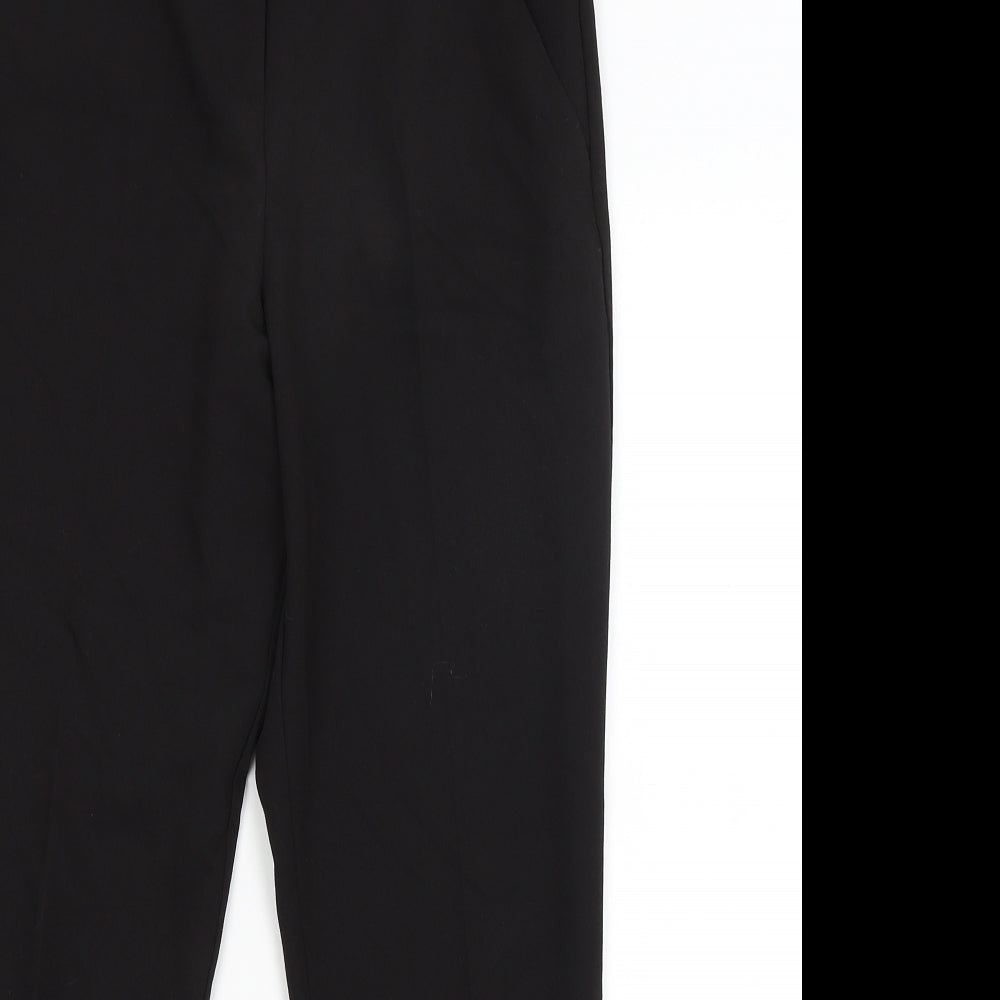 Womens UK Size 6 ASOS Regular Fit  Black Trousers