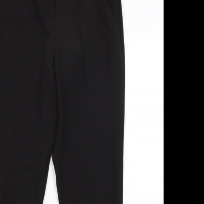 Womens UK Size 6 ASOS Regular Fit  Black Trousers