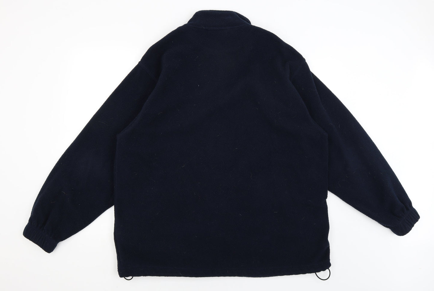 Uneek Mens Blue   Full Zip Jumper Size XL