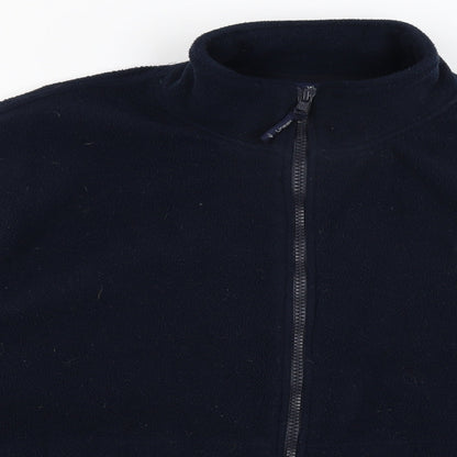 Uneek Mens Blue   Full Zip Jumper Size XL