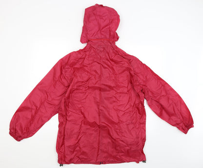 Granite Womens Red   Rain Coat Coat Size 12
